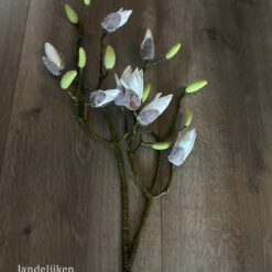Kunsttak Magnolia Knoppen wit 90 cm