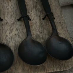 Lepeltjes Set (4) Small Matzwart – Aura Peeperkorn