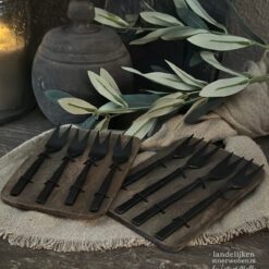 Set Vorkjes Matzwart Aura Peeperkorn