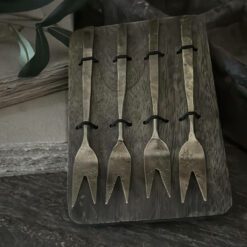 Set Vorkjes Oud Messing Large Aura Peeperkorn