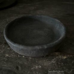 Stenen schaaltje met opstaande rand Aura Peeperkorn