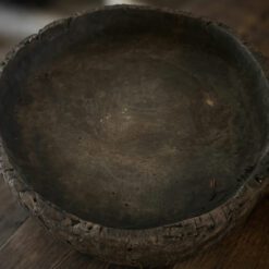 Unieke Houten Schaal Voet 1