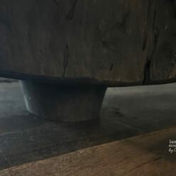 Unieke Houten Schaal Voet 1