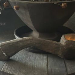 Antieke Houten Lepel