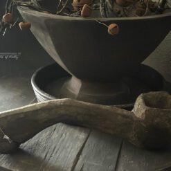 Antieke Houten Lepel