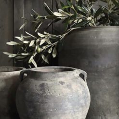 Deco bordje pot Olijf