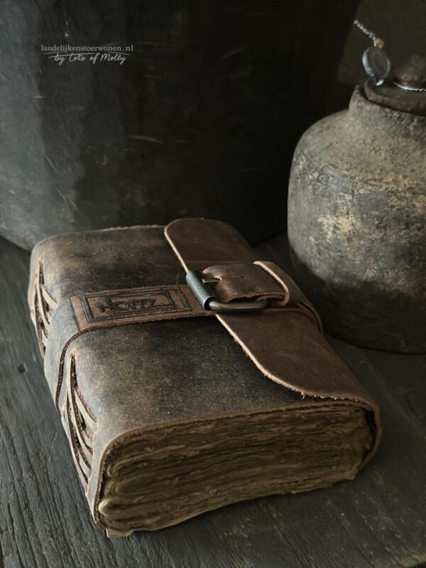 Hoffz Boek Leer 10x15