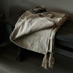 Katoenen Plaid Hya Zand