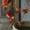 Kunsttak Prunus sierkers Sakura oranje