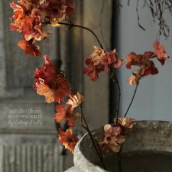 Kunsttak Prunus sierkers Sakura oranje