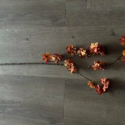 Kunsttak Prunus sierkers Sakura oranje