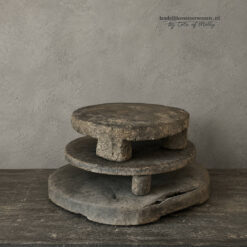 Oud Houten Chapati Bord