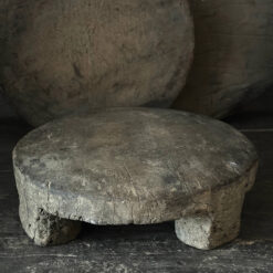 Oud Houten Chapati Bord 1