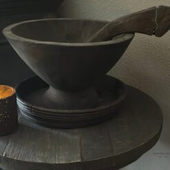 Oud Houten vijzel Hoffz 1