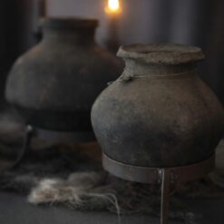 Oude Stenen Kruikje Statief 16 05 Hoffz