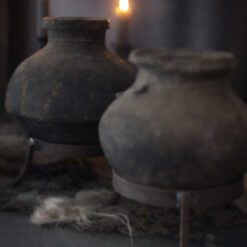 Oude Stenen Kruikje Statief 17 01 Hoffz