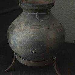 Oude Stenen Kruikje Statief 2 Hoffz