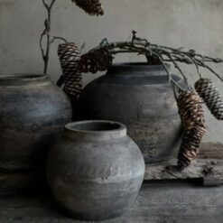 Schilders paneel grijze potjes hazelaar