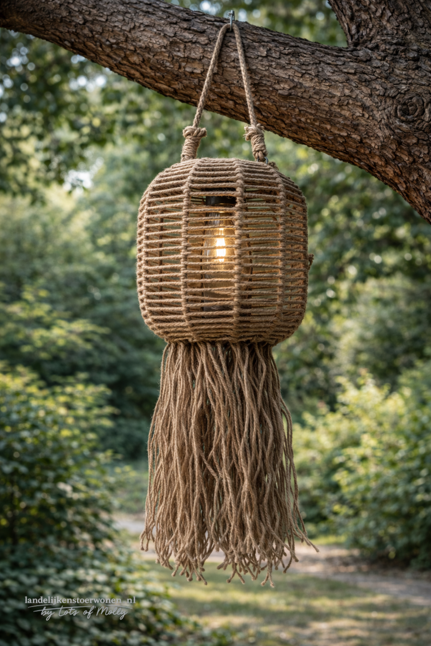 Solar LED touwlamp Korf Kort