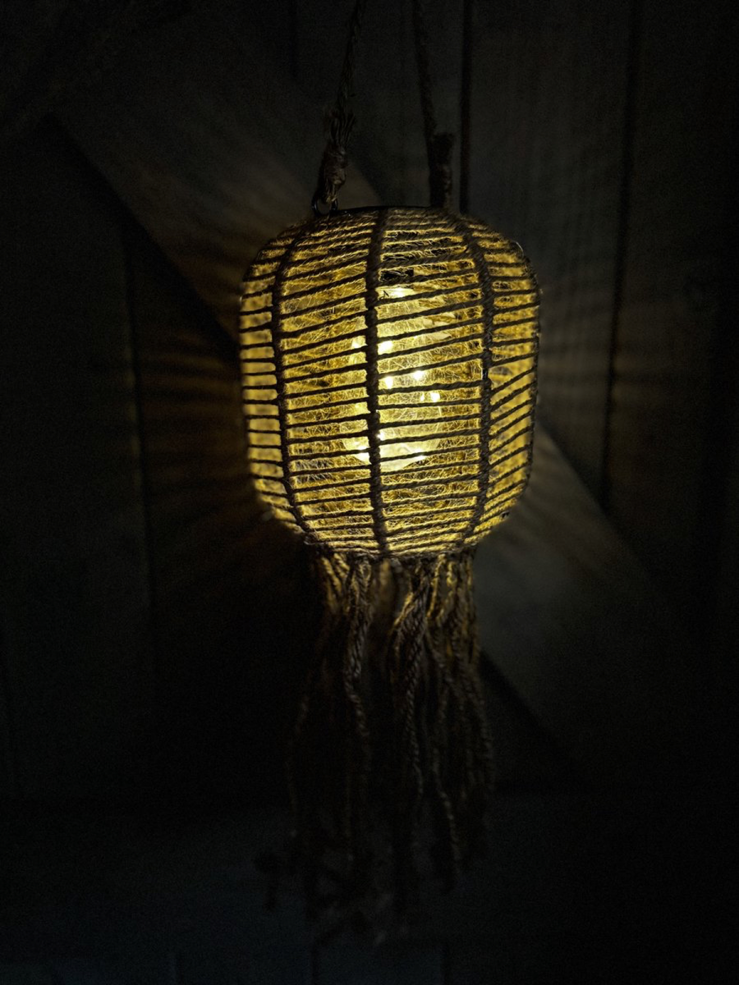 Solar LED touwlamp Korf Kort