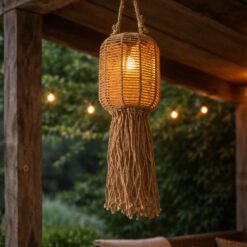 Solar LED touwlamp Korf hoog