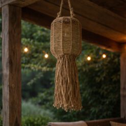 Solar LED touwlamp Korf hoog