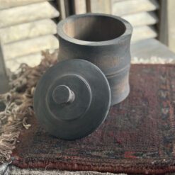 Vergrijsde Houten Potje S