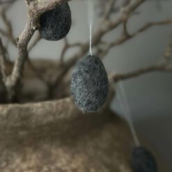 Vilten Eitjes Donkergrijs