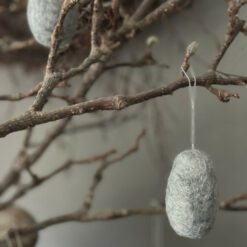 Vilten Eitjes Lichtgrijs