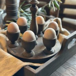 Eierhouder inclusief 6 eierdopjes Aura Peeperkorn