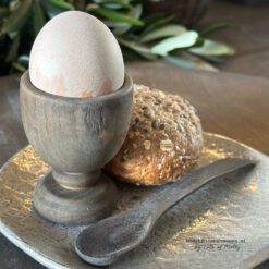 Houten Eierdop Aura Peeperkorn