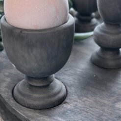 Houten Eierdop Aura Peeperkorn