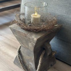 Houten Vijzel touw Luksa