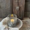 Oud Houten Luik met ketting 2