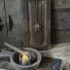 Oud Houten Luik met ketting 3