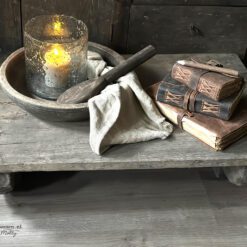 Oude Houten Bajot Tafel