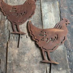 Tuinsteker Roest Kip klein