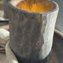 Oude houten vijzel luksa 326