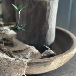 Oude houten vijzel luksa 326