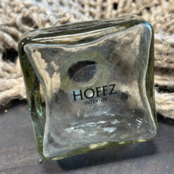 Antieke Glazen inktpotje deksel Hoffz