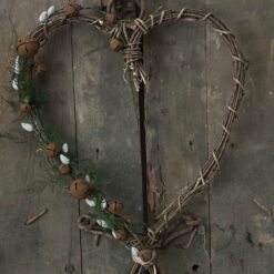 Hart Wijnranken met Belletjes en Katjes