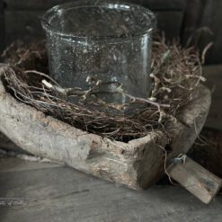 Houten bak met steel Hoffz