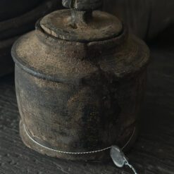 Oud Houten Kruikje Deksel Hoffz 25 1