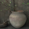 Oude Antieke Waterpot Grijs Terra