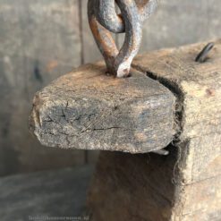 Oude Houten Oliepot 1