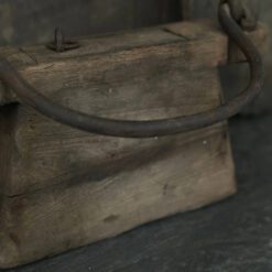 Oude Houten Oliepot 2