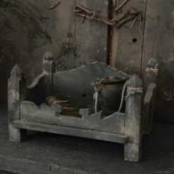 Oude authentieke houten tempel bajot Hoffz