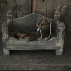 Oude authentieke houten tempel bajot Hoffz