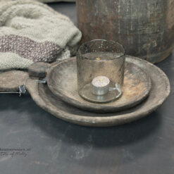 Oud hout schaal Hoffz