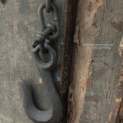 Metalen ketting haak dik